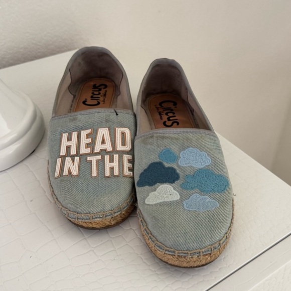 Circus by Sam Edelman Shoes - Circus by Sam Edelman Blue Cloud Espadrilles